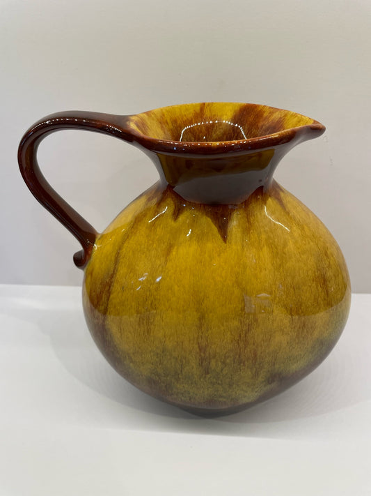 Mid-century glazed pottery jug