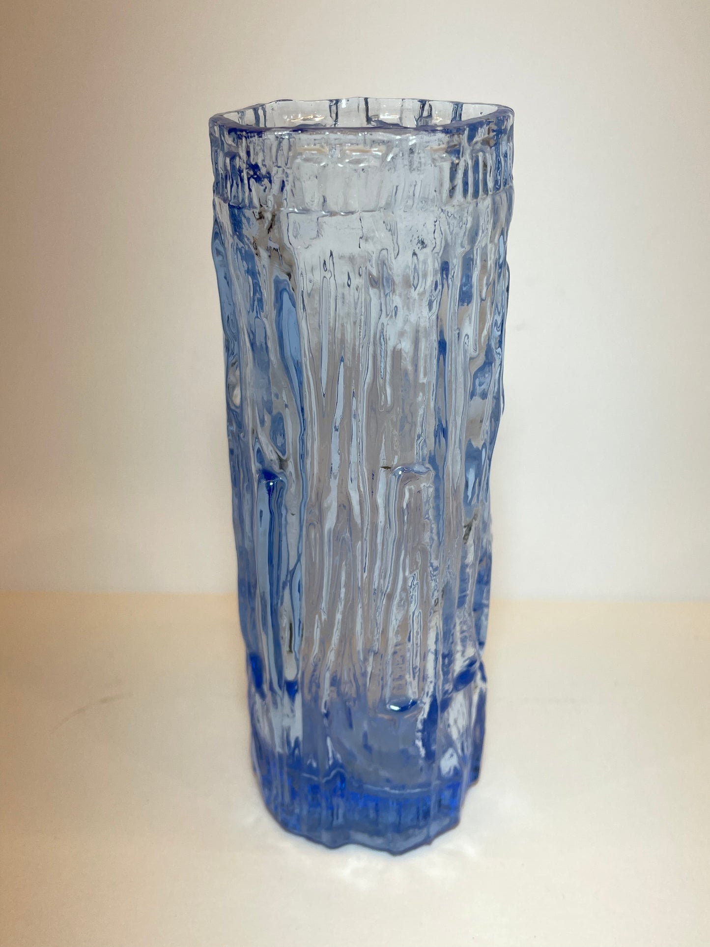 Whitefriars style glass vase