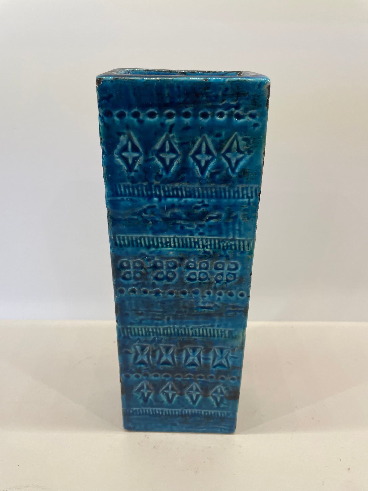 Rimini blue mid-century vase