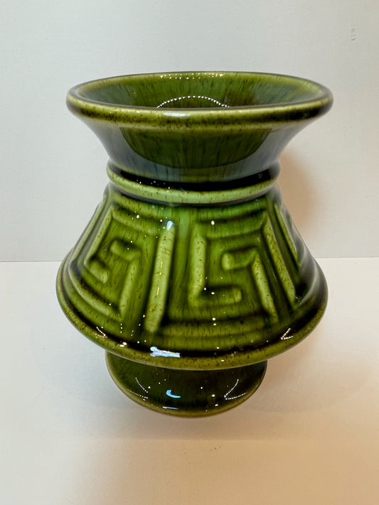 Mid-century Holkham pottery Grecian vase